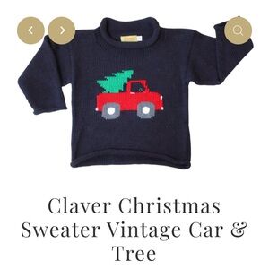 Cleaver Christmas sweater size 4